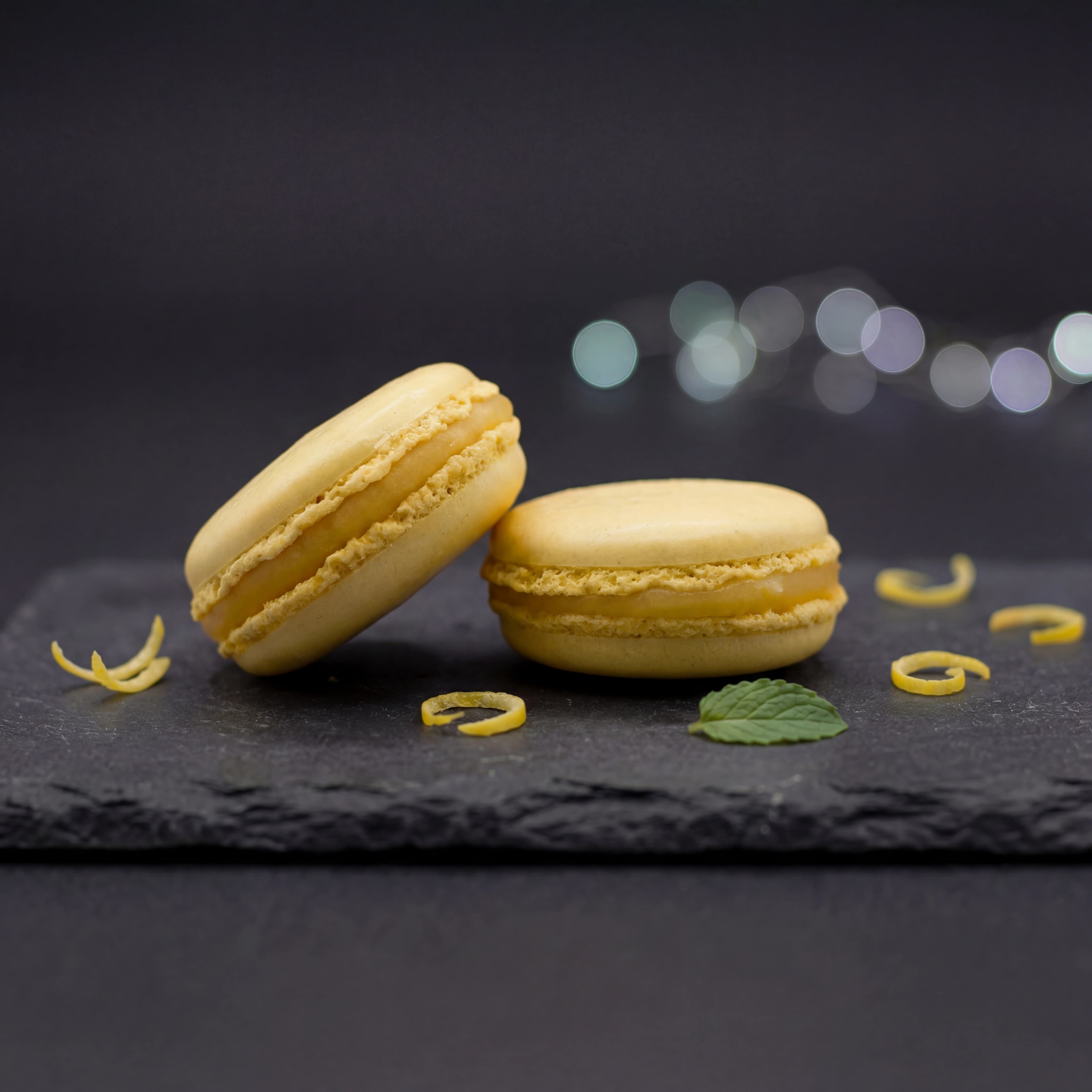 Macarons Citron
