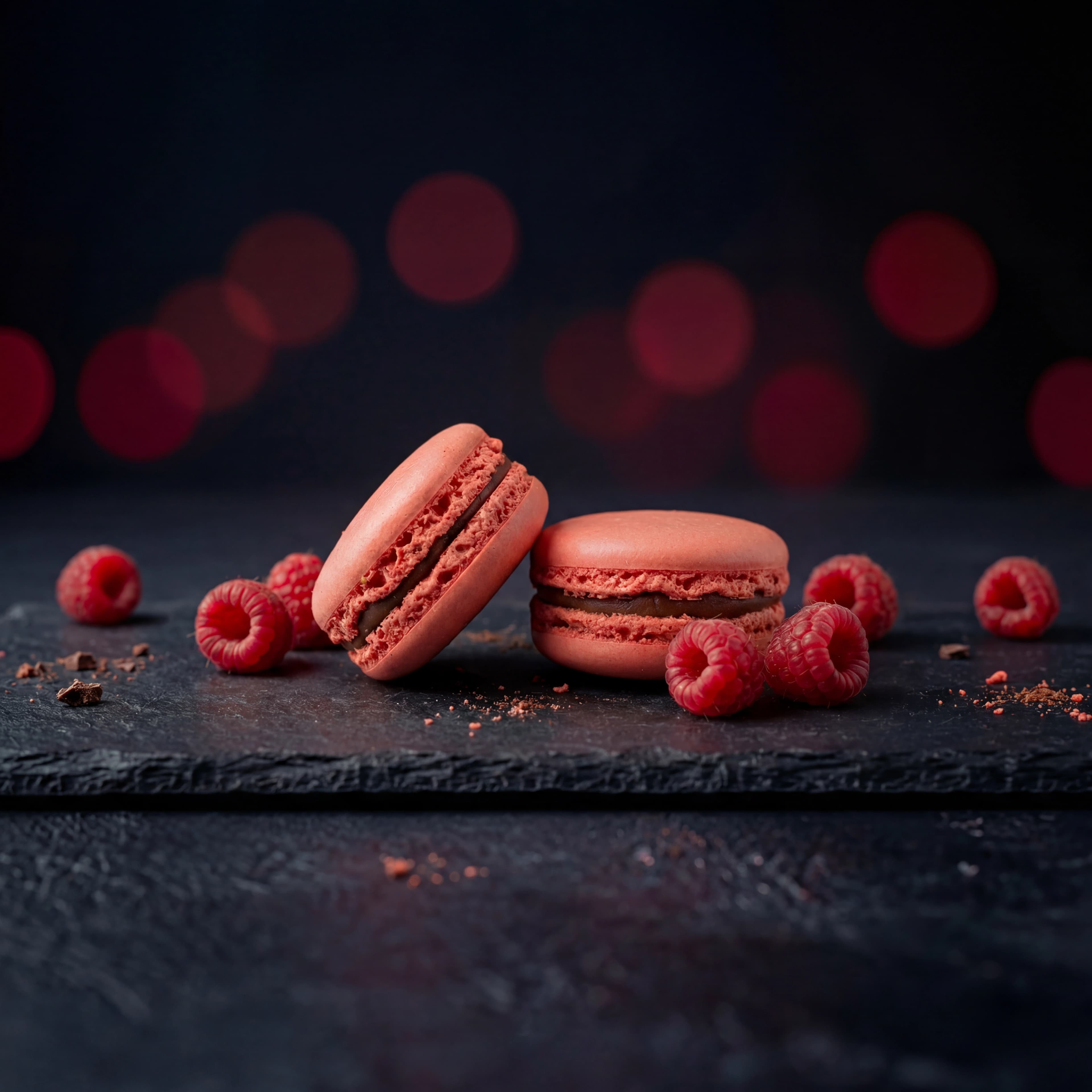 Macarons Framboise